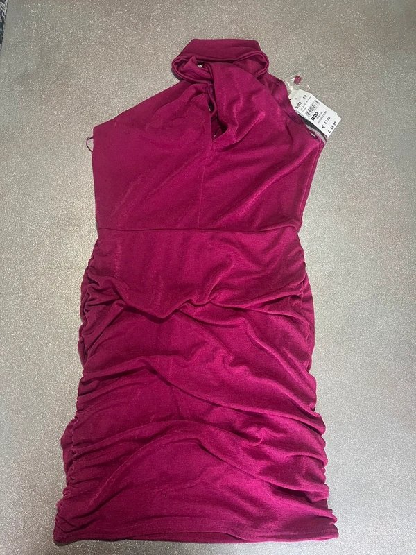 Quiz Pink halter neck size 10 dress - 1