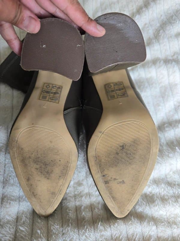 ASOS ASOS Pointed Toe Ankle Boots in khaki – Size 7