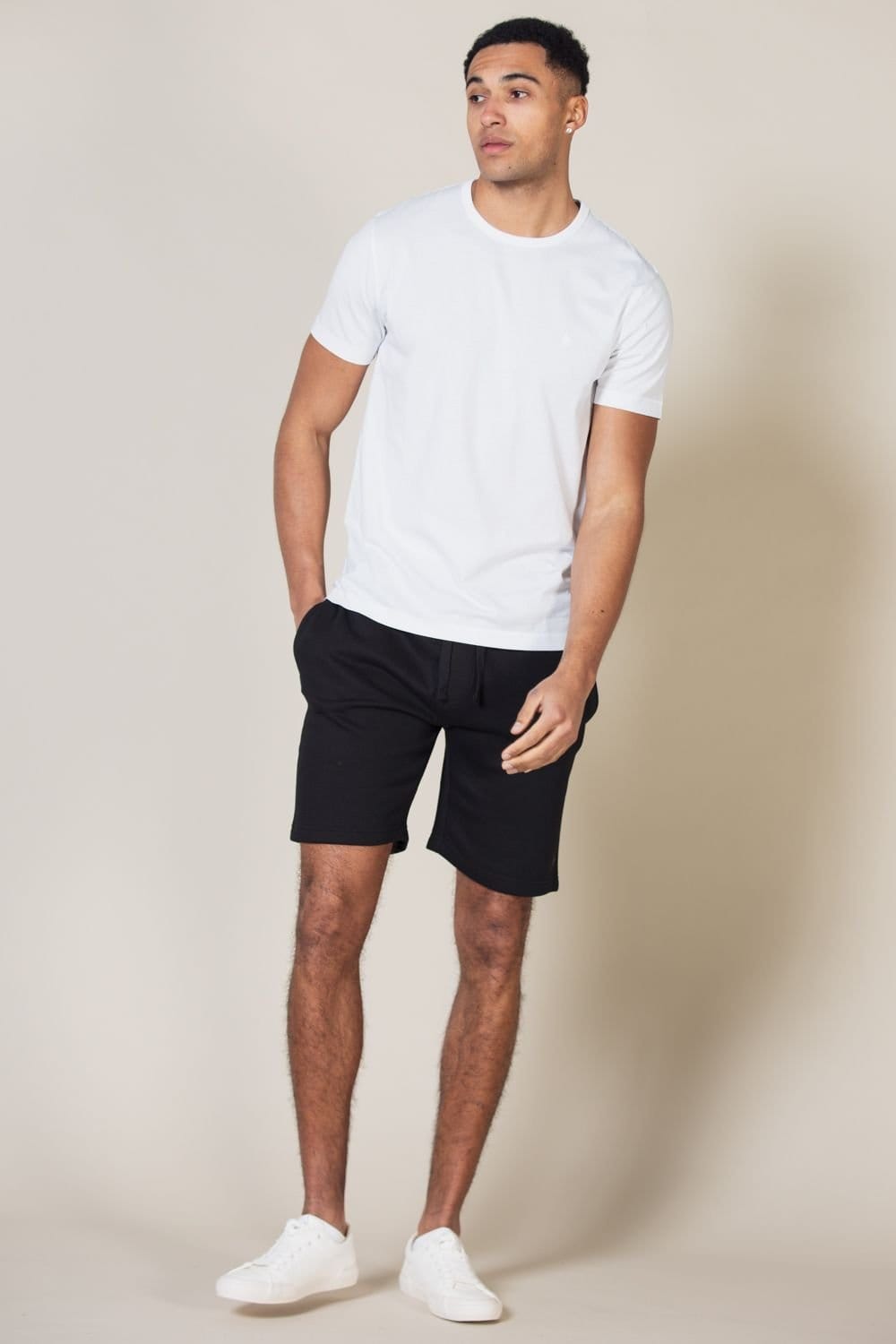 French Connection French Connection Men's 3 Pack Cotton Crew Neck Short Sleeve T-Shirts in Blue - 4