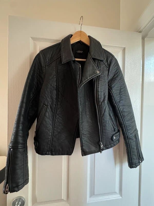 Topshop Topshop leather jacket
