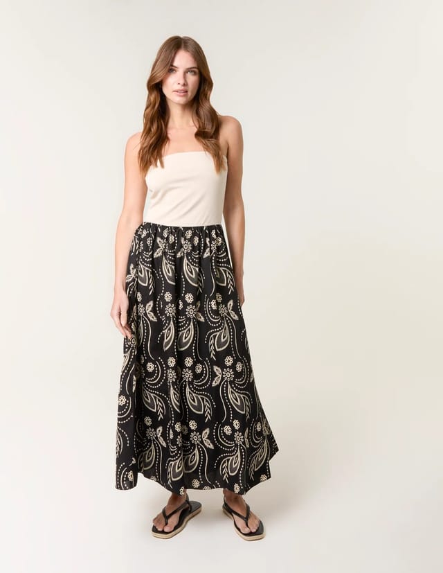 Blue Vanilla Embroidered Bandeau 2 In 1 Dress - 3