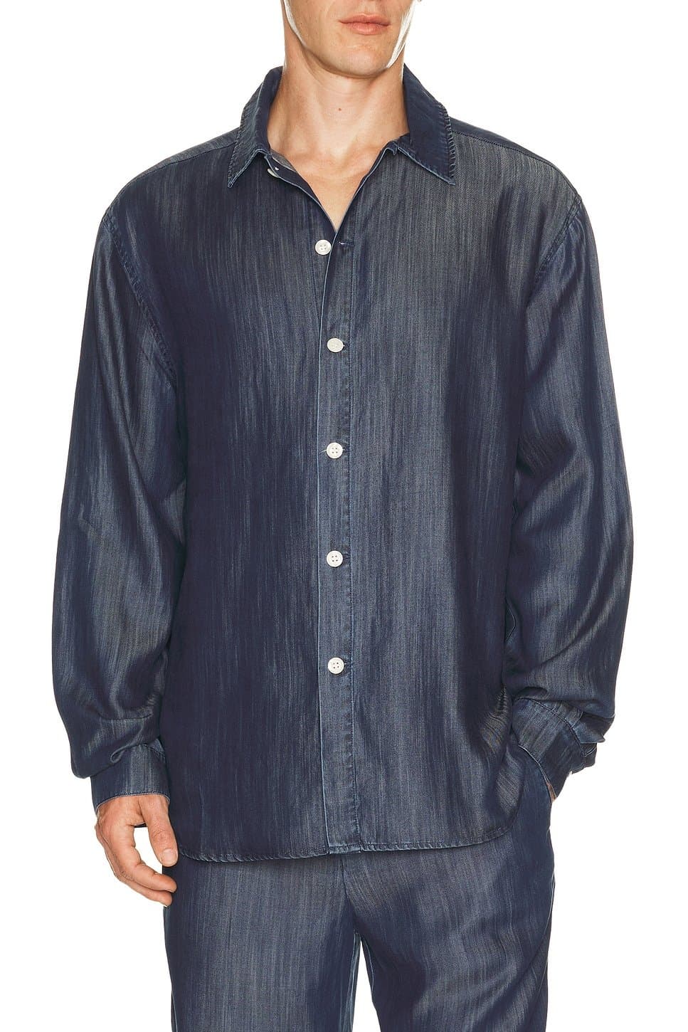revolve Oversized Denim Shirt