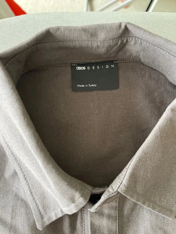 ASOS Design Asos Design grey men’s shirt size M never worn