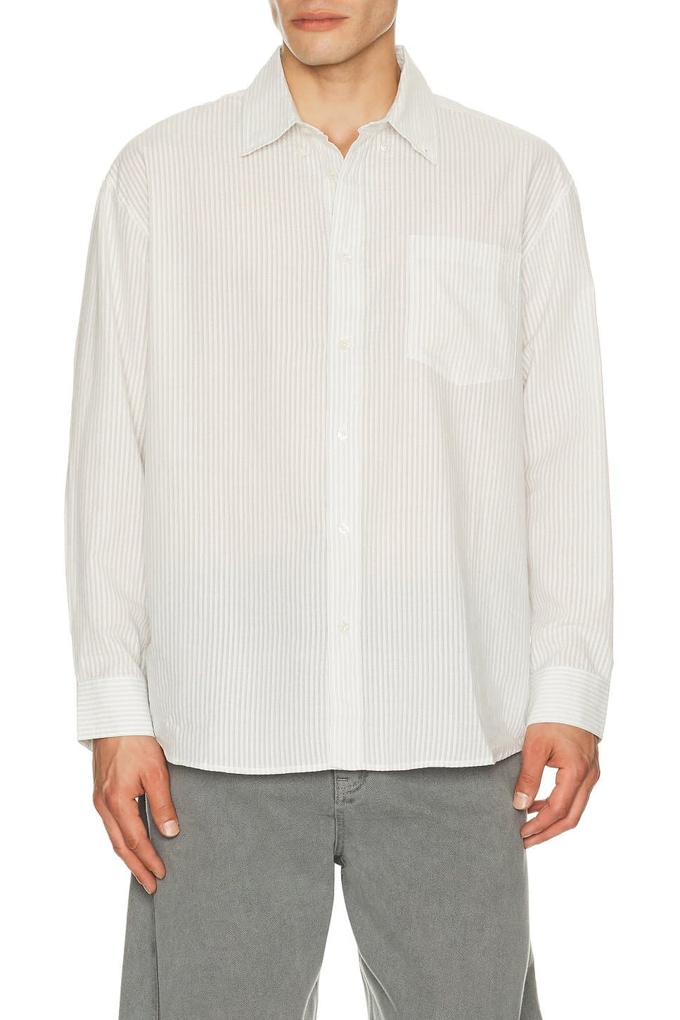 revolve Classic Striped Bd Overshirt