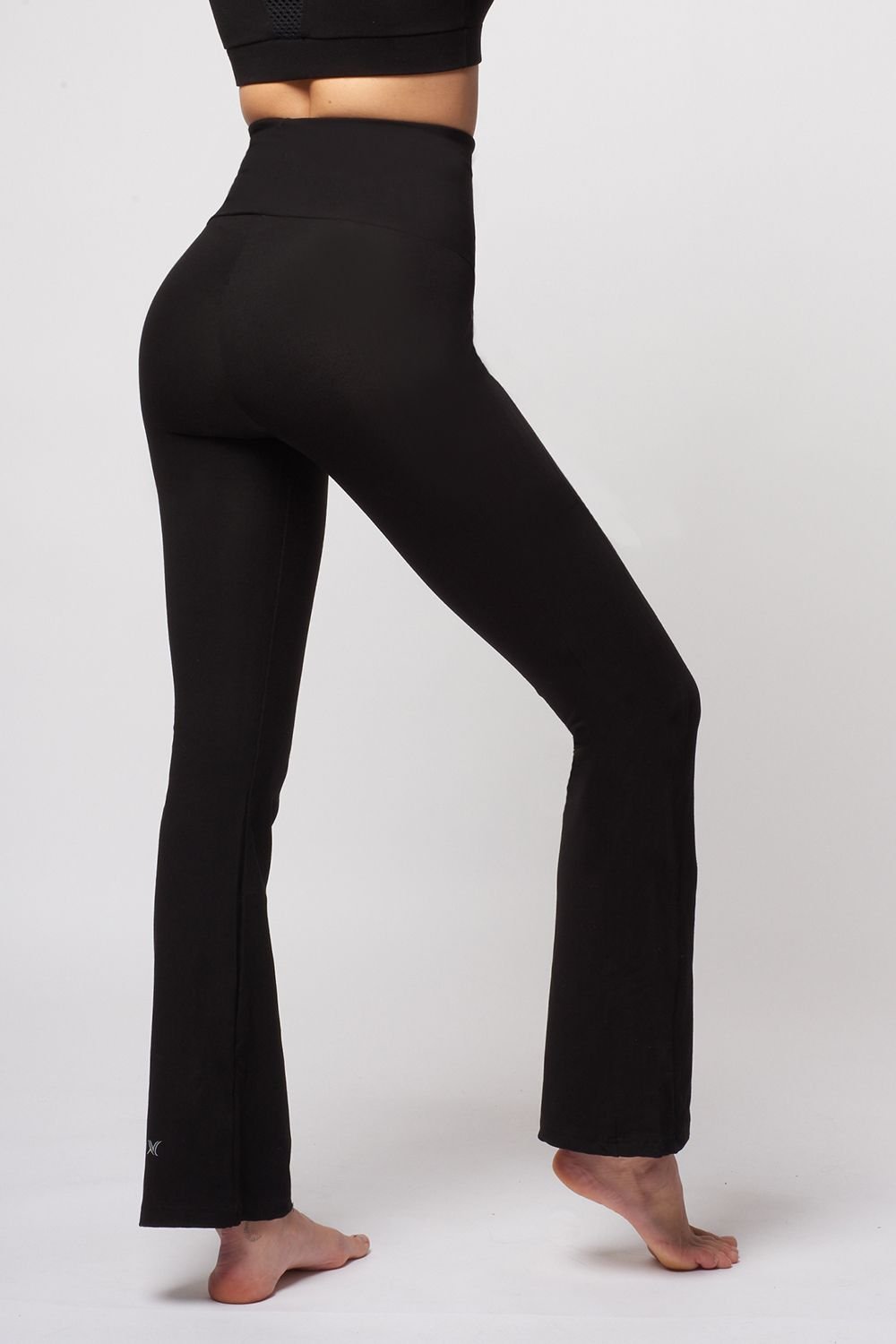 TLC Sport TLC Sport Women's Extra Strong Compression Figure Firming Bootcut in Black - 2