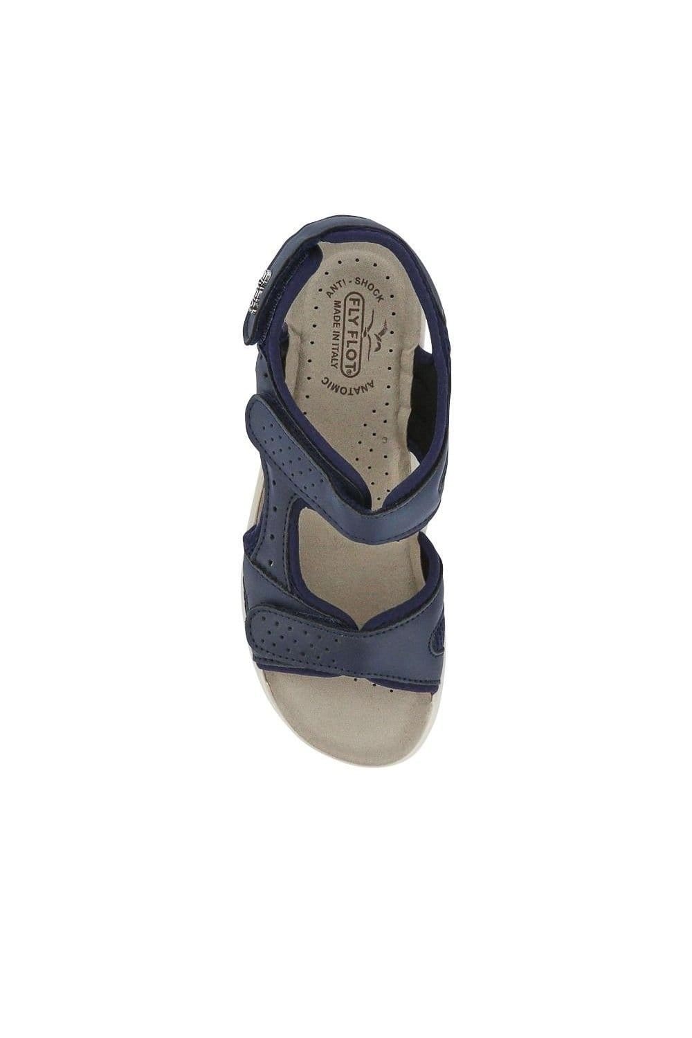 Fly Flot Fly Flot Women's Anatomic Multi-Touch-Fasten Sandals in Navy - 4