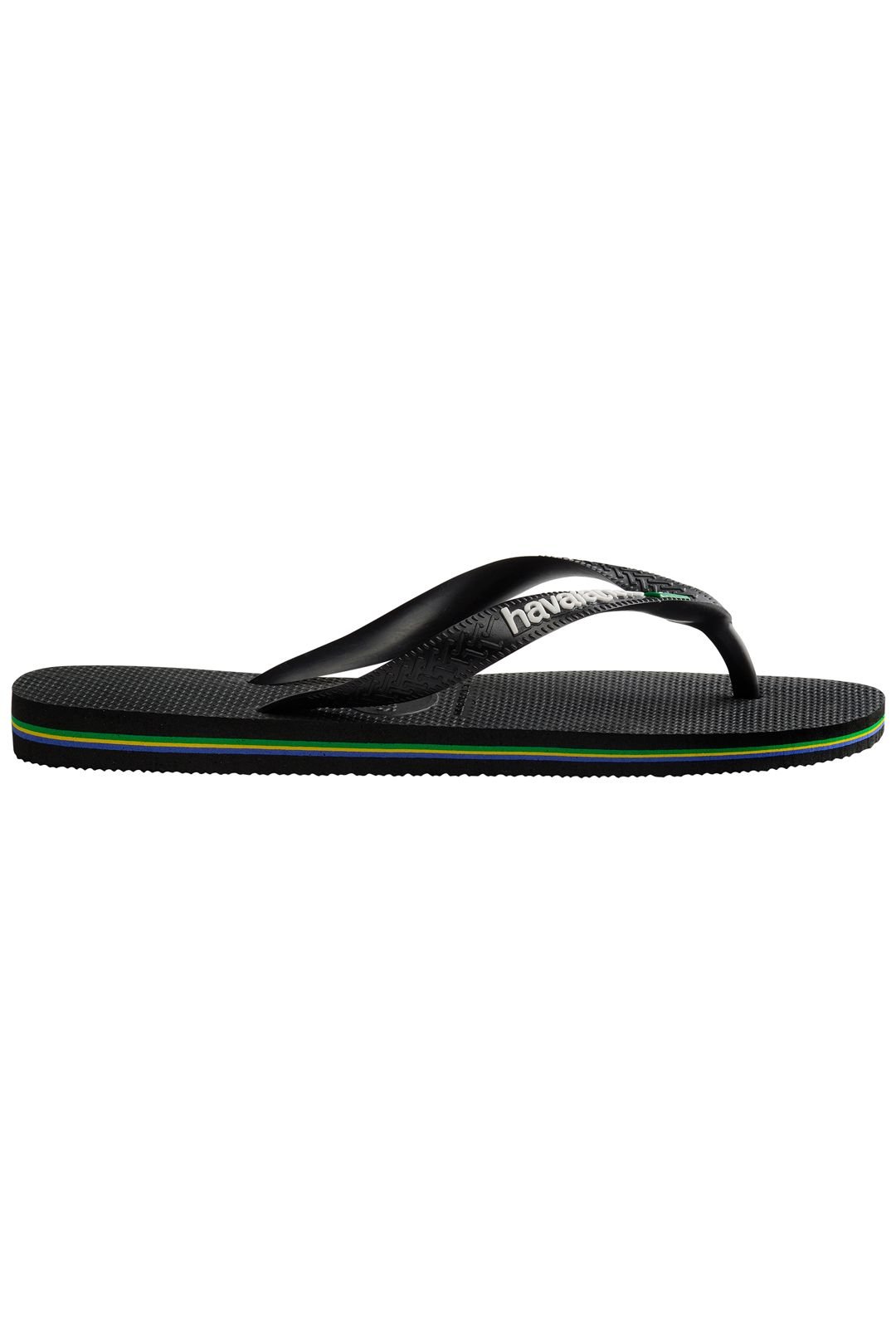 Havaianas Havaianas Men's Brasil Logo Flip Flop Black - 3