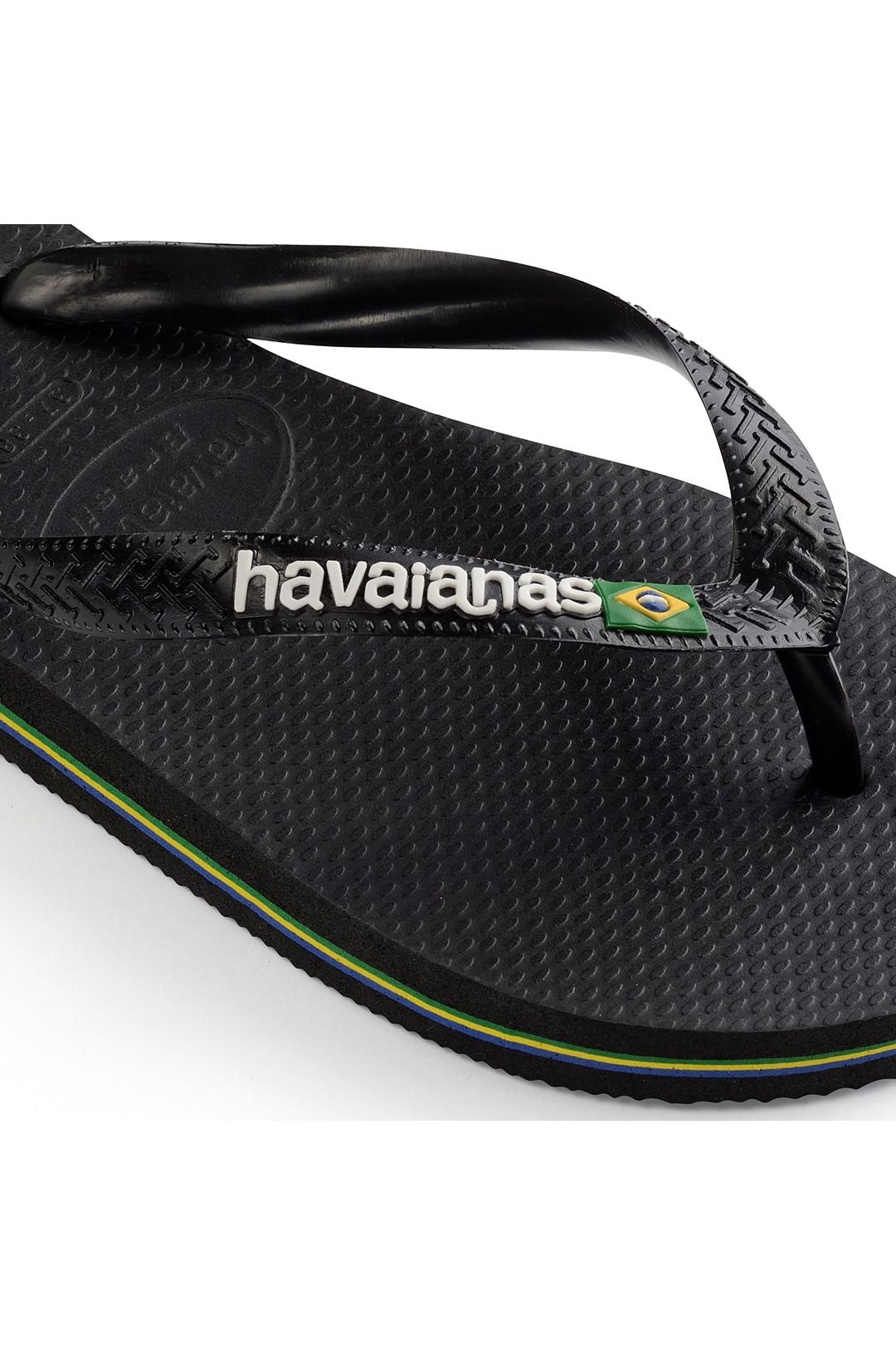 Havaianas Havaianas Men's Brasil Logo Flip Flop Black - 4