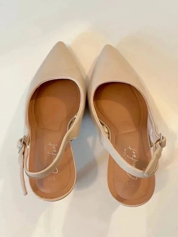 New Look New Look Leather Slingback Heels