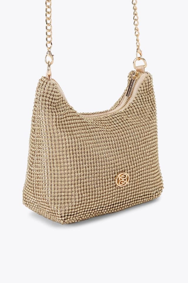 Miss KG Miss KG Women's 'Athena Underarm' Bag in Gold - 3