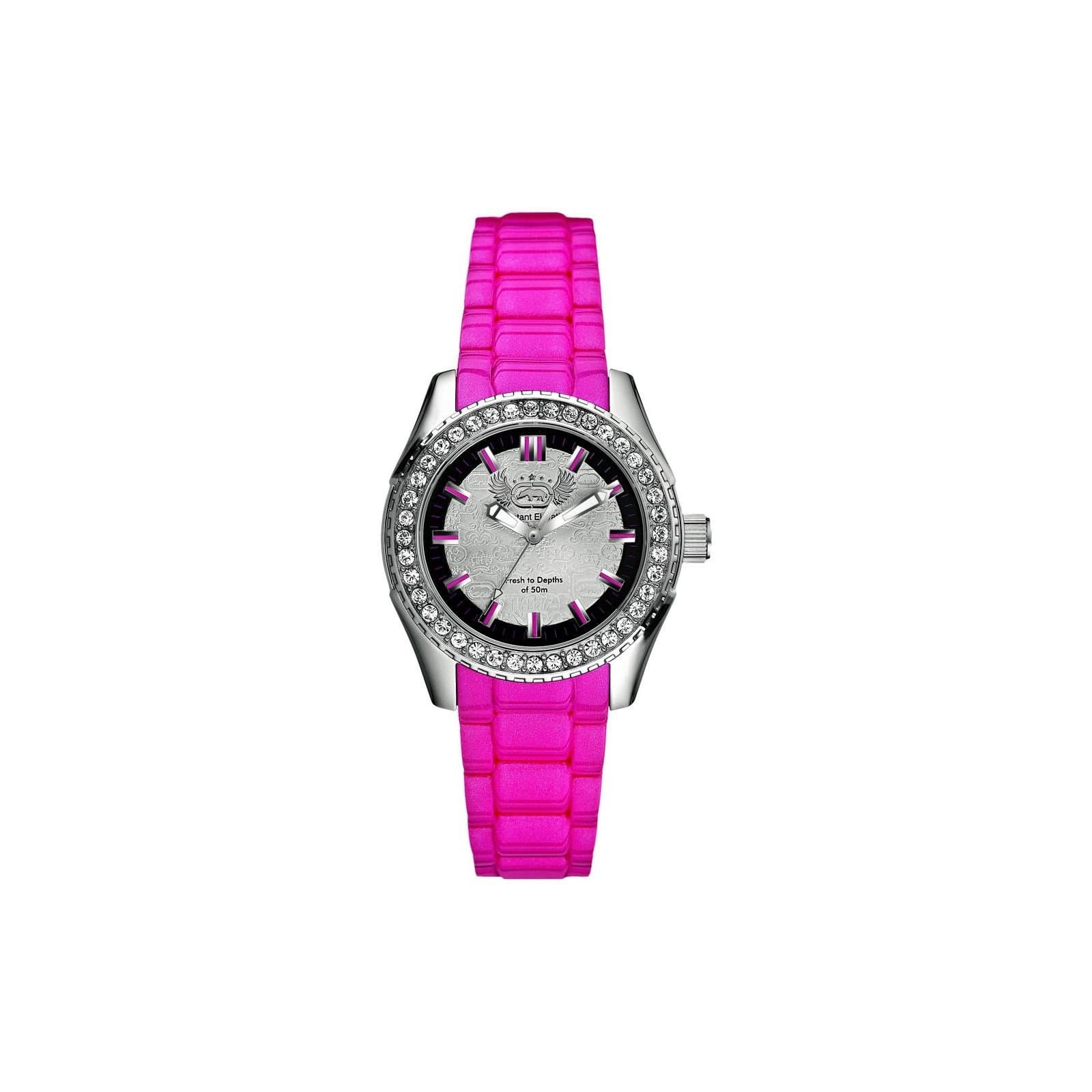 Marc Ecko Marc Ecko Women's E11599M3 The Grandee Quartz Watch in Pink
