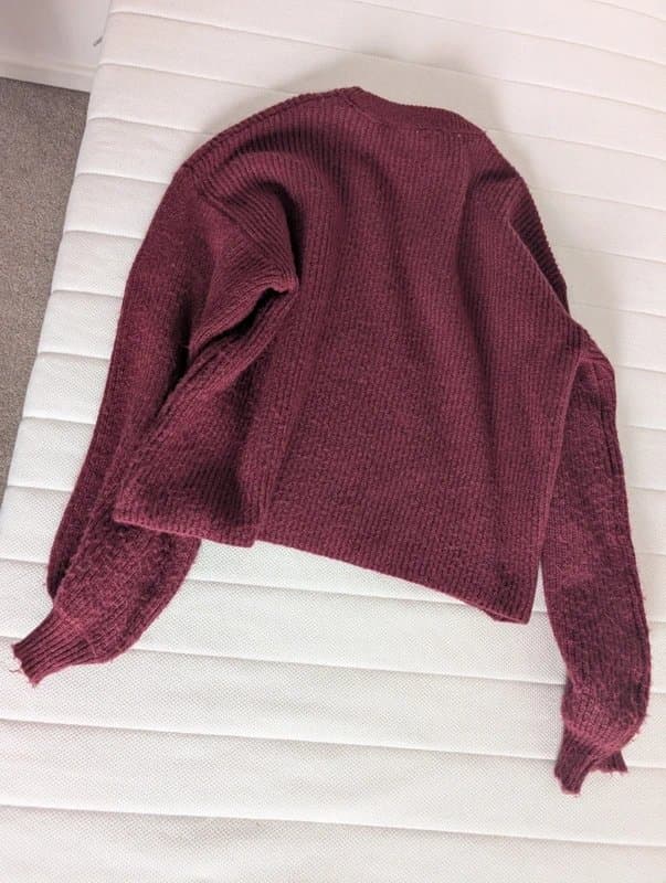 ASOS Design Burgandy jumper size m