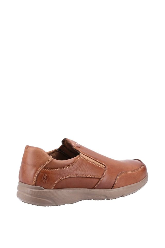 Hush Puppies Hush Puppies Men's 'Aaron' Leather Slip On Shoes in Brown - 2