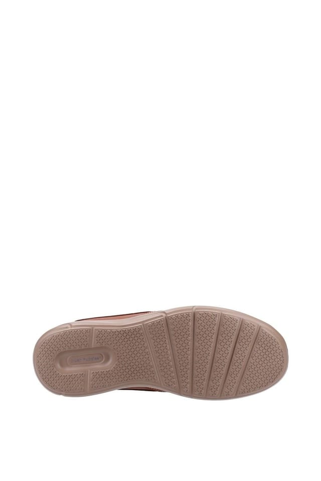 Hush Puppies Hush Puppies Men's 'Aaron' Leather Slip On Shoes in Brown - 3
