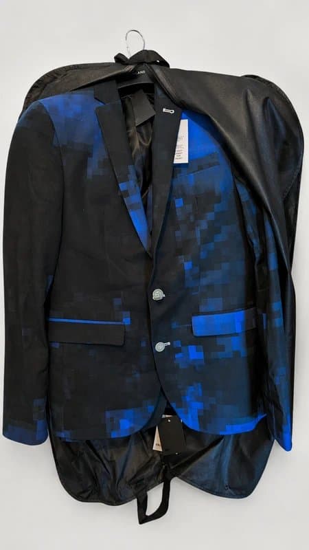ASOS Asos Geo Blue Suit