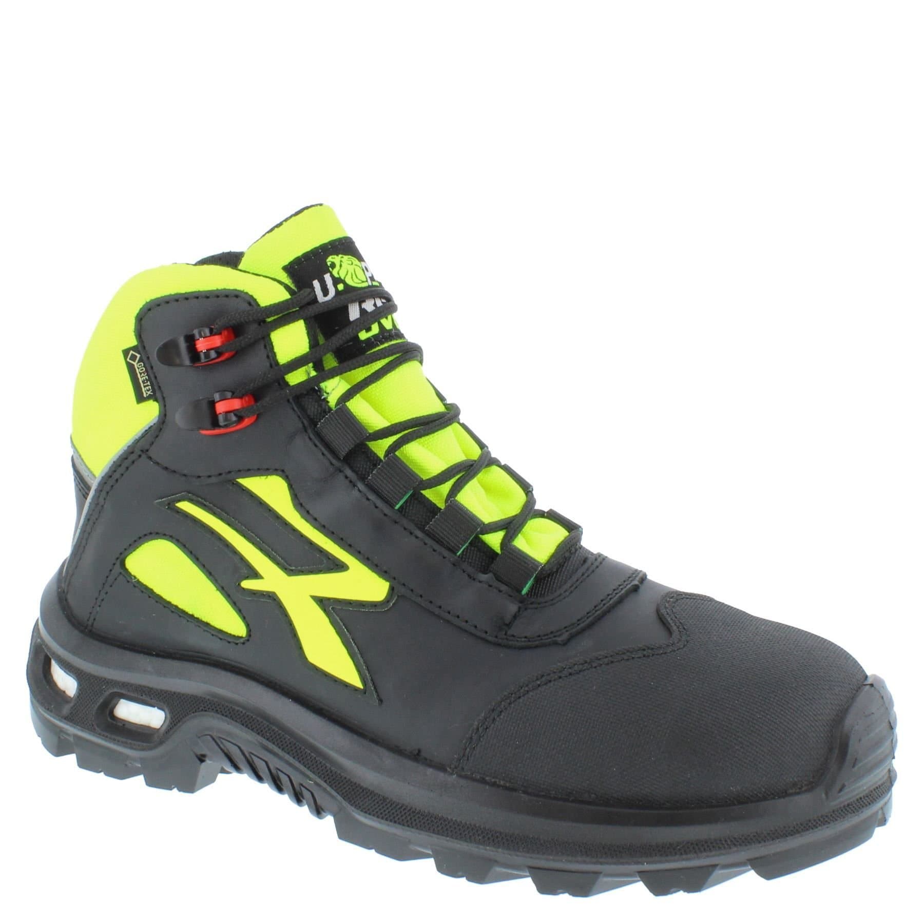 U-Power U-Power Men's Mind S7S Metal-Free Gore-Tex Waterproof Leather Safety Boots in Black