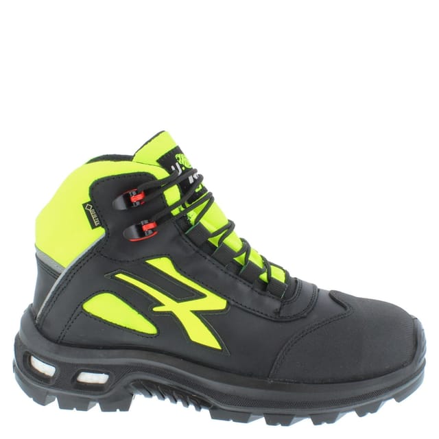 U-Power U-Power Men's Mind S7S Metal-Free Gore-Tex Waterproof Leather Safety Boots in Black - 2