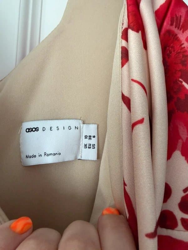 ASOS ASOS Floral corset dress size 10