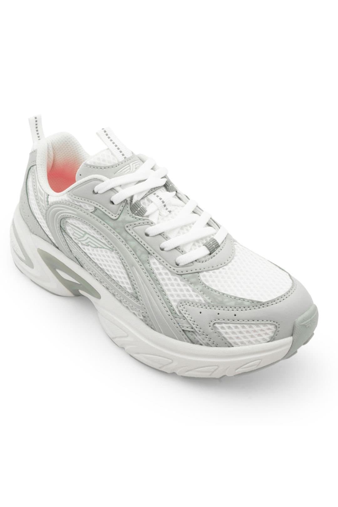 STYLEWISE STYLEWISE Women's LunaFlow Lightweight Mesh Dad Trainer in Grey