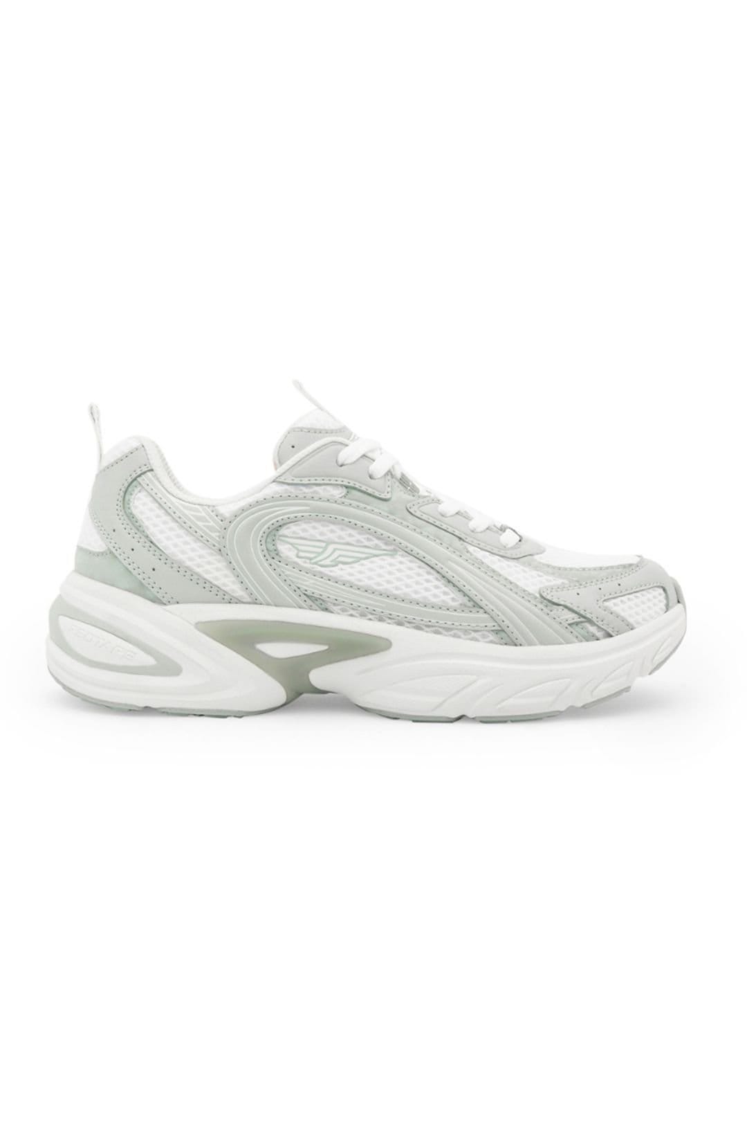 STYLEWISE STYLEWISE Women's LunaFlow Lightweight Mesh Dad Trainer in Grey - 4