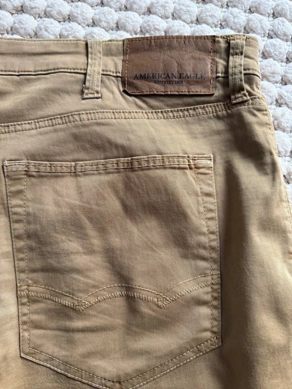 American Eagle Men’s American Eagle Tan skinny jeans W44/L32