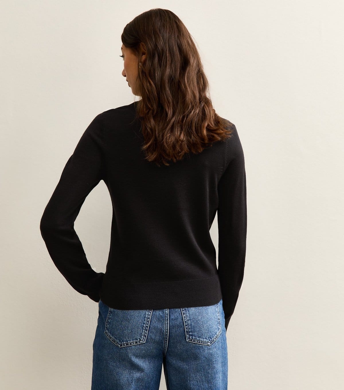 New Look Women's Black Lightweight Knit Jumper New Look - 4