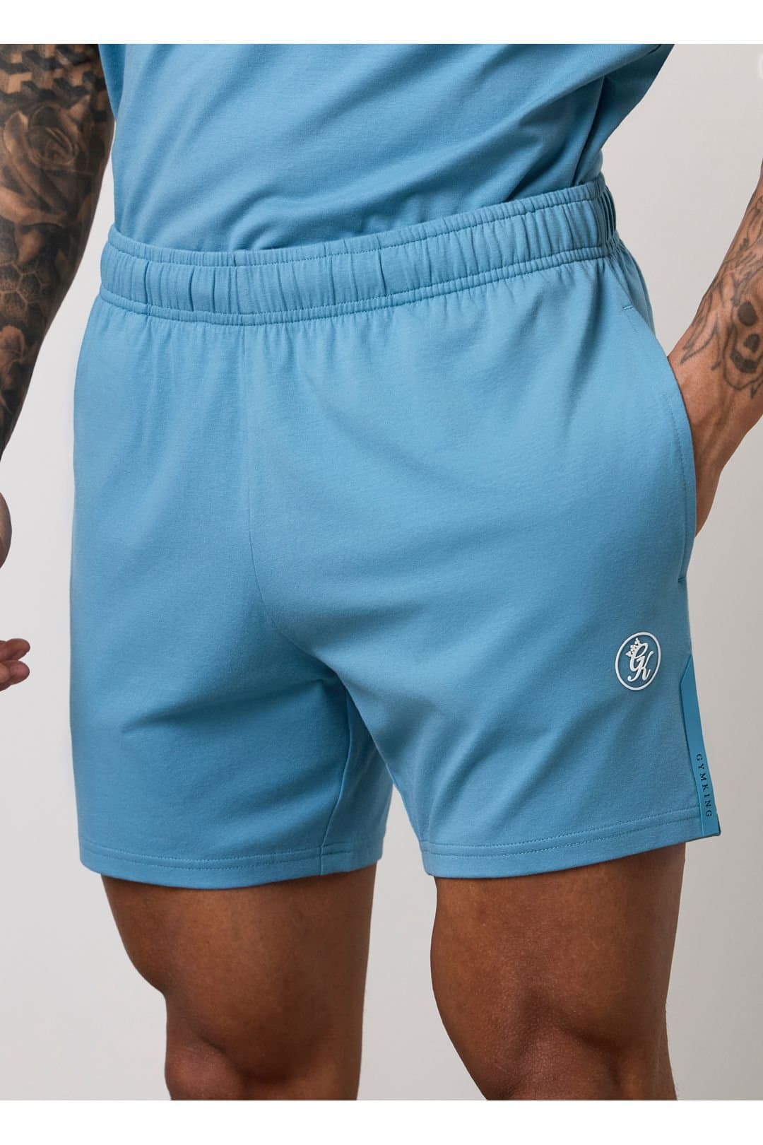 Gym King GYM KING Men's Pro Jersey 6" Short Air Force Blue