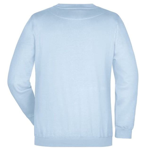 James and Nicholson James and Nicholson Men's Heavy Sweatshirt in Light Blue - 2
