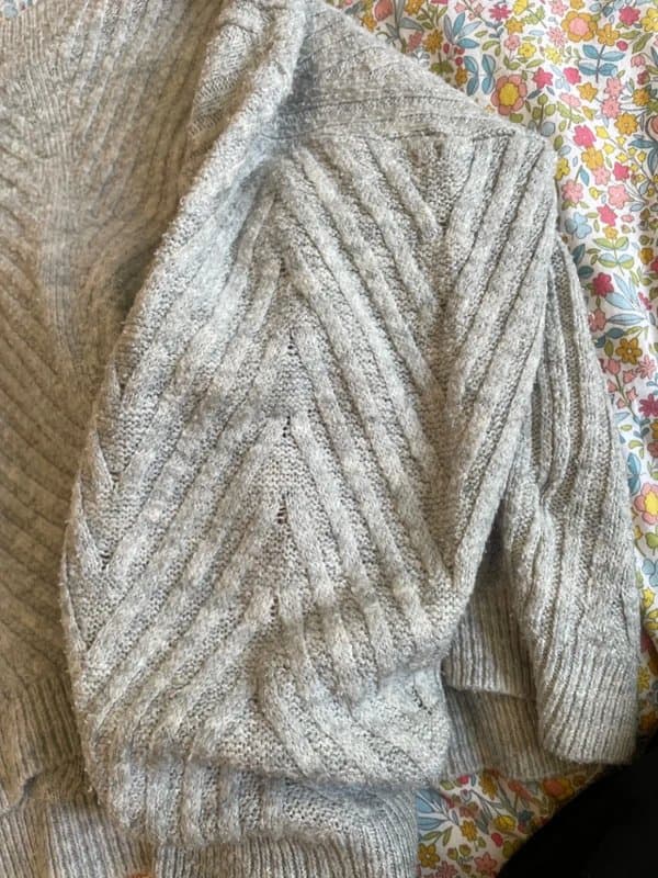 Topshop Light grey jumper