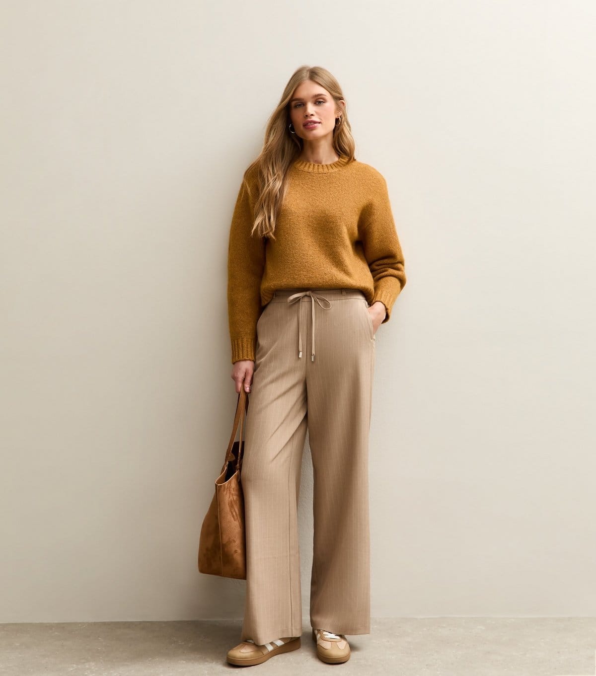 New Look Women's Dark Yellow Short Midweight Knit Jumper New Look - 4