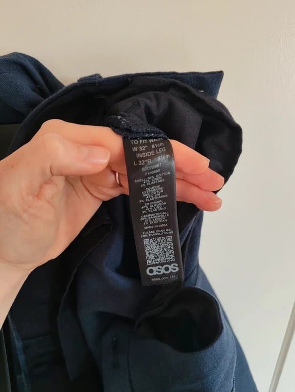 ASOS ASOS Navy suit trouser 32R