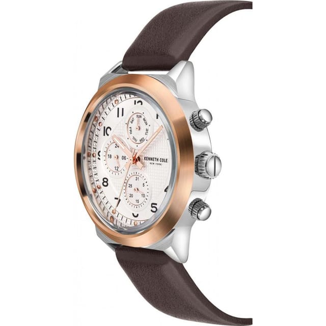 Kenneth Cole Kenneth Cole Men's KC50884001 Modern 47mm Quartz Watch in Brown - 2