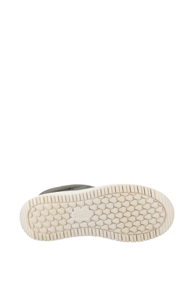 Hey Dude Hey Dude Women's Camden Cuff Nylon Quilt Boot in Dark Olive - 3