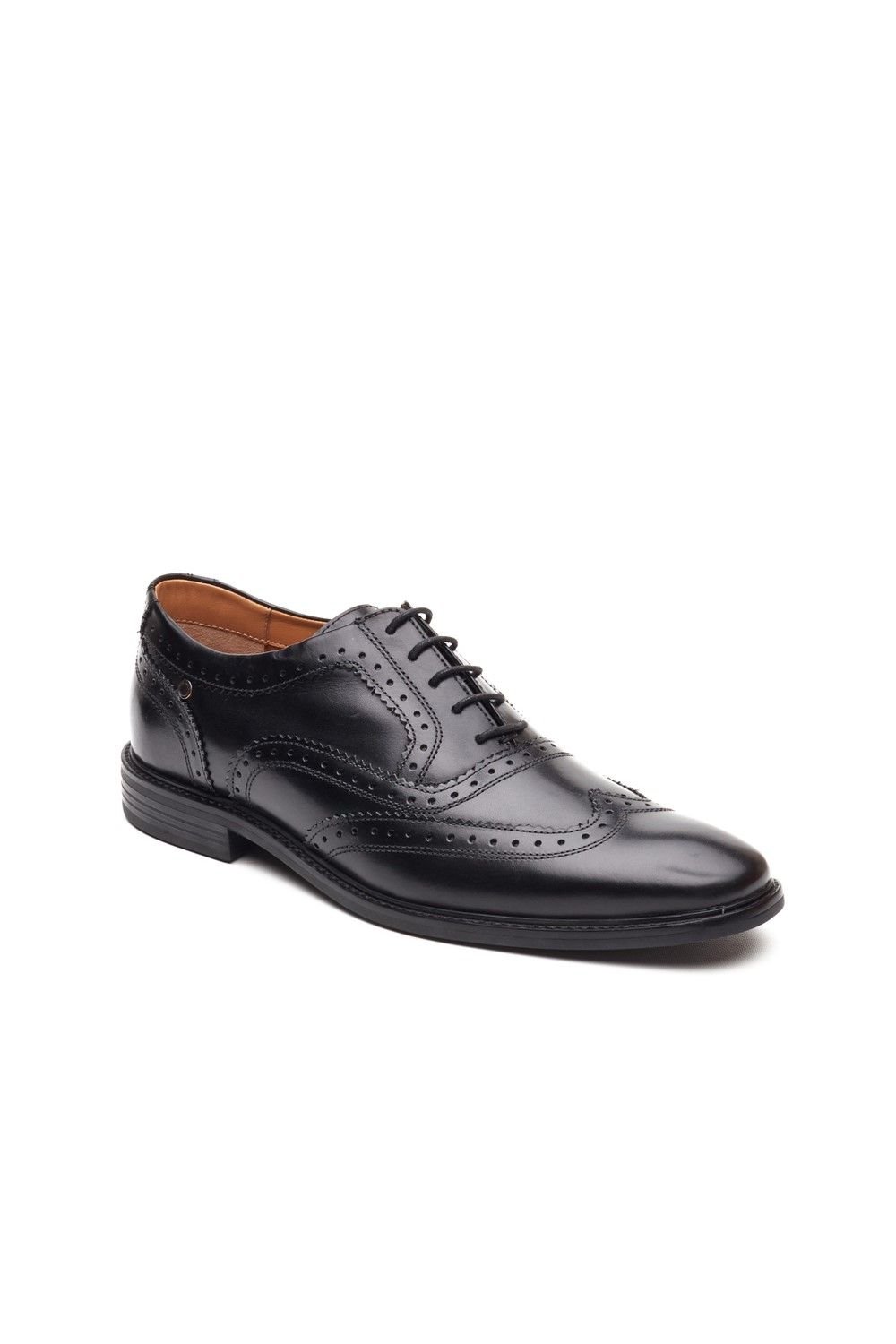 Base London Base London Men's Clarence Brougue Shoe in Black - 1