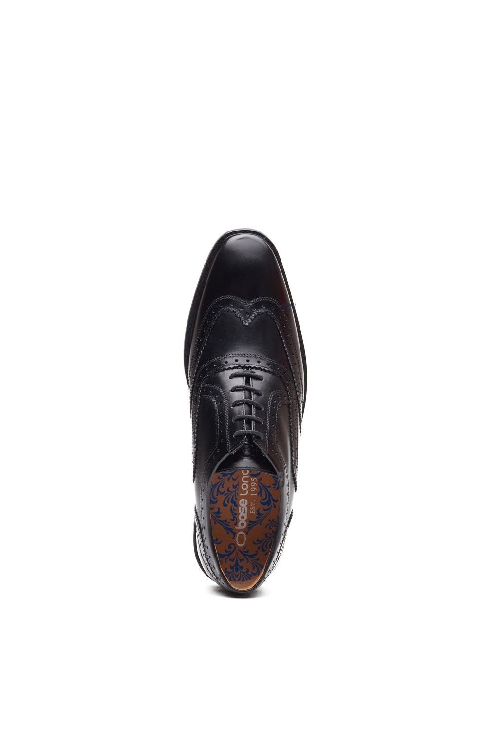 Base London Base London Men's Clarence Brougue Shoe in Black - 4