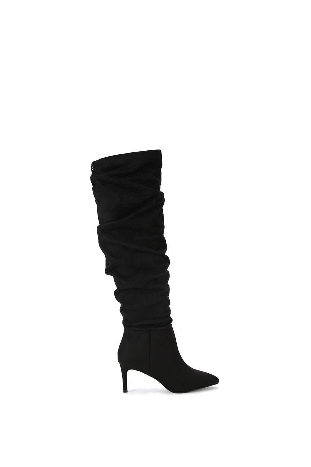 Carvela Carvela Women's 'Savo Knee Boot' Fabric Boots in Black