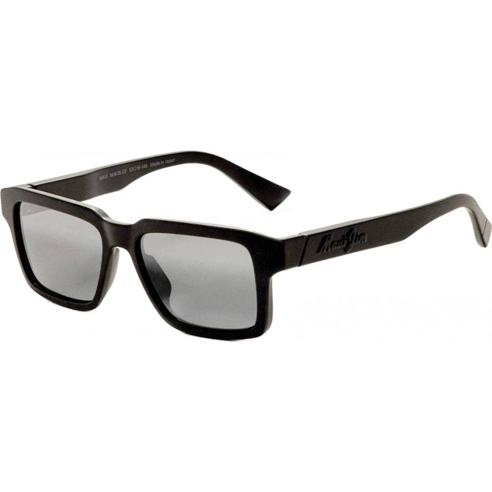 Maui Jim Maui Jim Men's MJ0635S-001 Kahiko Square/Rectangle Sunglasses in Black