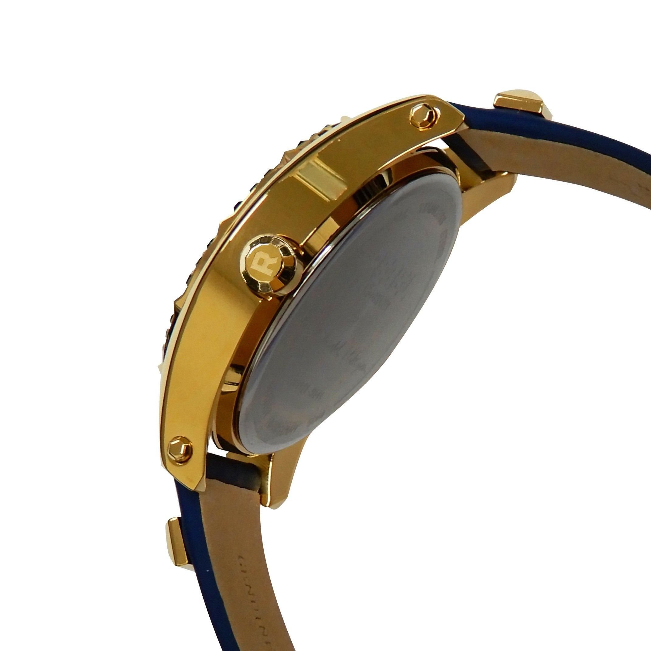 Rebel Rebel Women's Gravesend Navy Dial Leather Watch - 3