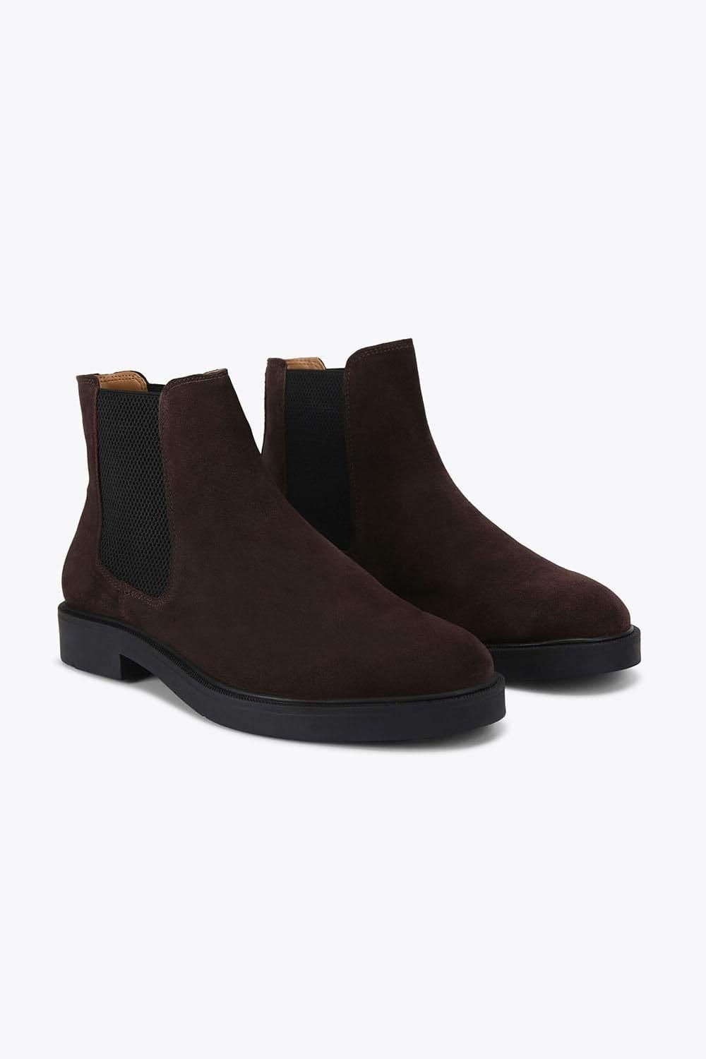 KG Kurt Geiger KG Kurt Geiger Men's 'Douglas' Suede Boots in Brown - 4
