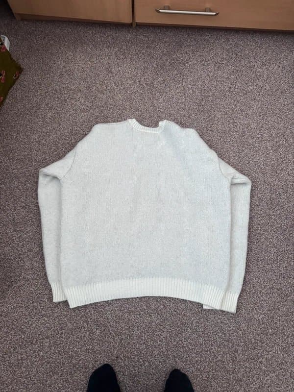 BoohooMAN BoohooMAN Knitted Jumper - Cream - S