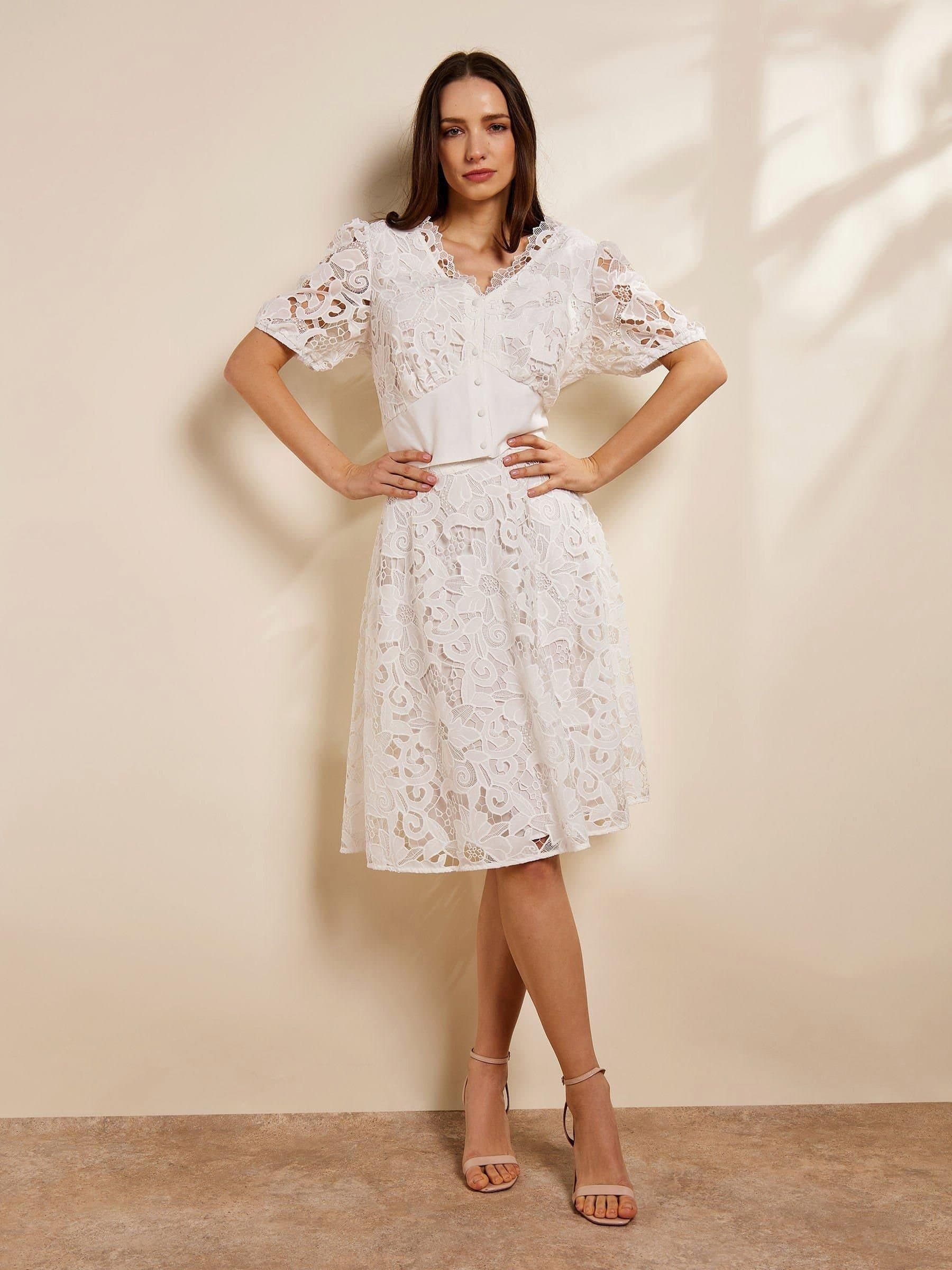 GWD by GEORGE W. DAVIES GWD by GEORGE W. DAVIES White Lace Dress