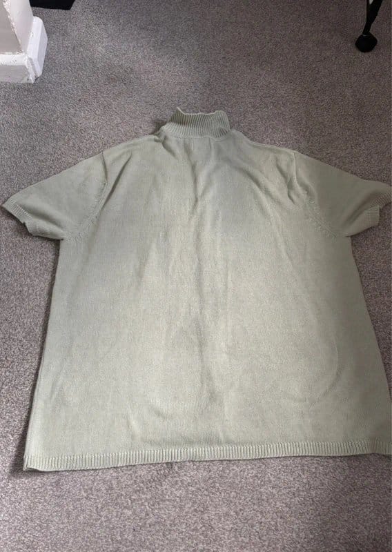 ASOS Mint Woollen Crew Neck Shirt