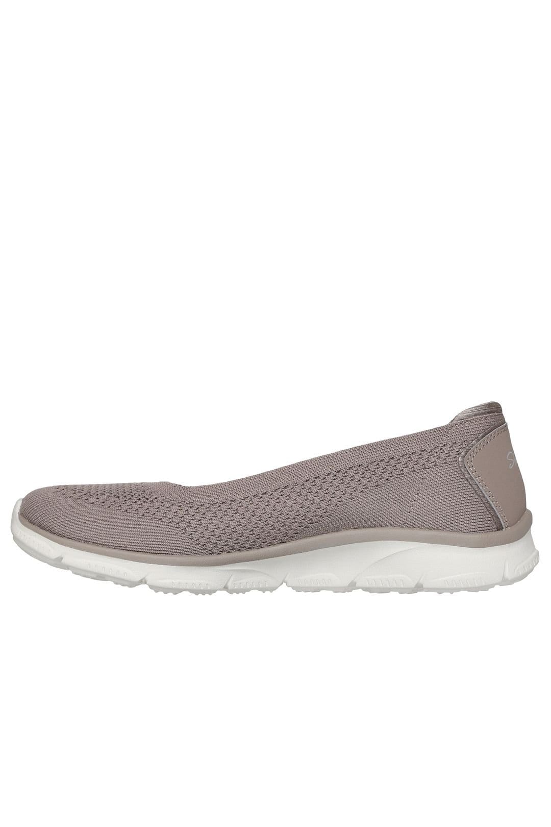 Skechers Skechers Women's ARCH FIT SUNNY ZEN WALK Arch Fit Knit Slip-On Dark Taupe - 4