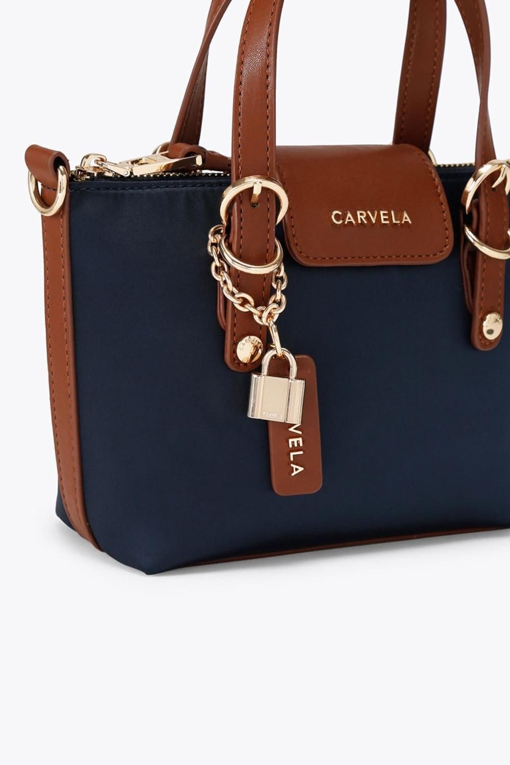 Carvela Carvela Women's 'Marcela Crossbody' Bag in Navy - 4