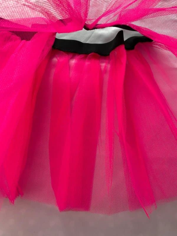 unbranded Bright Pink Tulle Tutu Skirt | One Size (12–18) | Pride, Fun Runs & Fancy Dress | BNWT