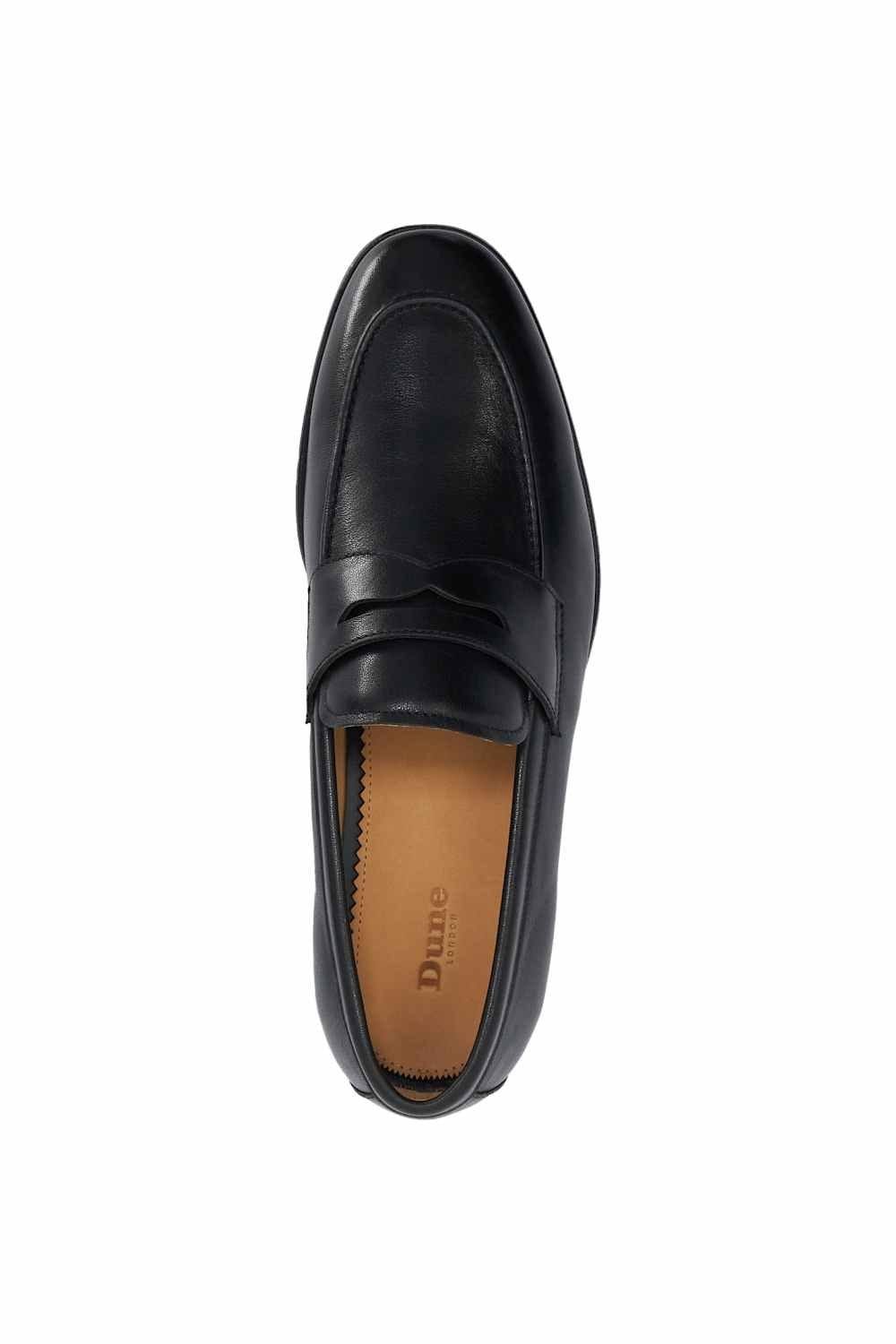 Dune London Dune London Men's 'Salford' Leather Loafers in Black - 4