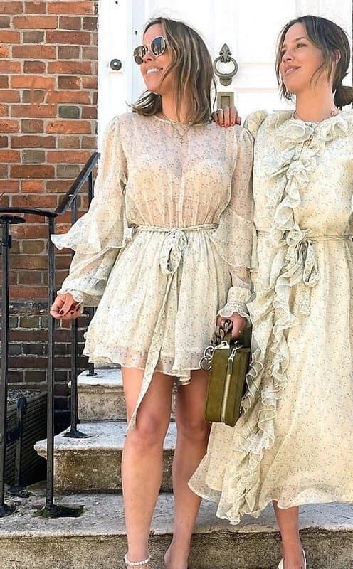 ASOS Floaty sage chiffon playsuit size 10