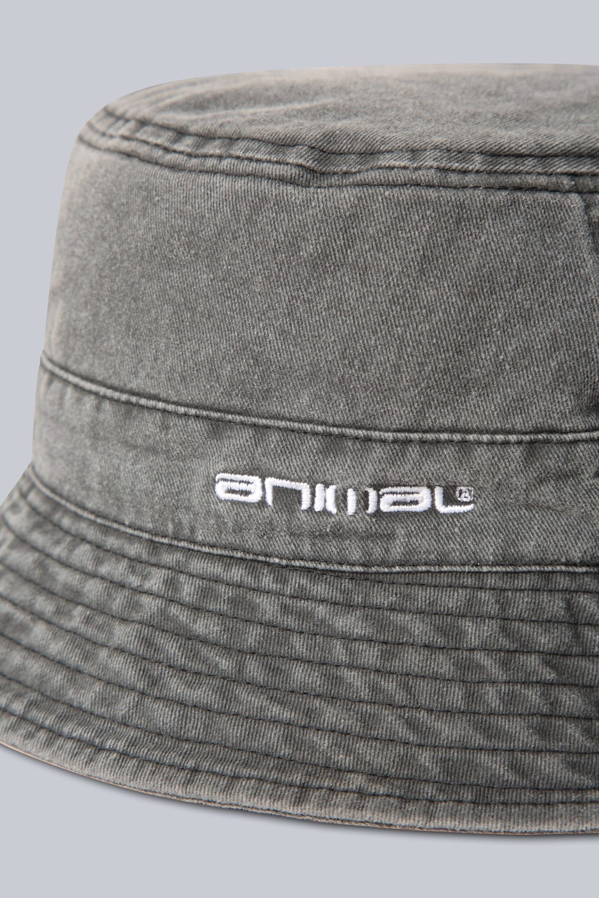 Animal Animal Men's 'Sean' Lightweight Breathable 100% Cotton Bucket Hat in Black - 4