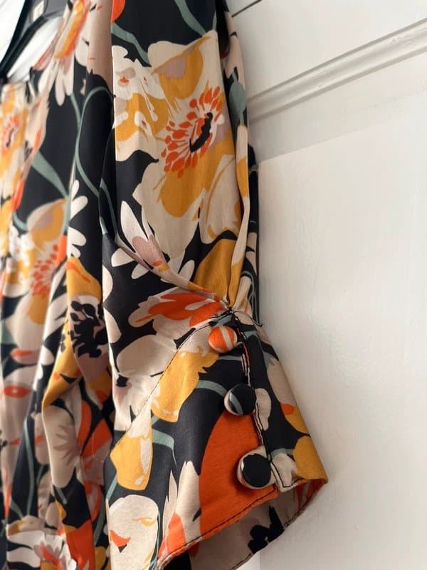 ASOS ASOS Silk Floral Dress