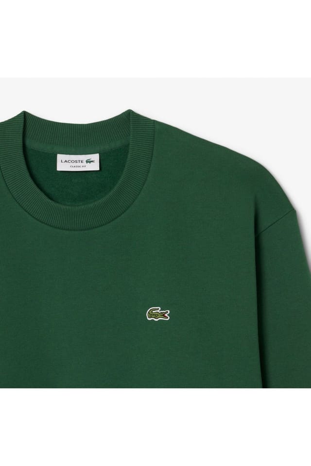 Lacoste Lacoste Men's Crew Neck Sweatshirt Green - 2